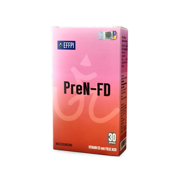 PreN-FD 30s 1 month folate vitamin d3