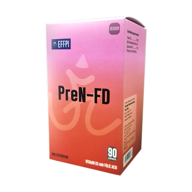 PreN-FD 90s 3 months folate vitamin d3