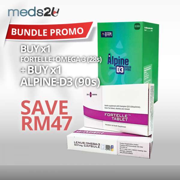 Female-Power-Bundle-Fortelle Omega-3 Alpine Vitamin D Fertility Women