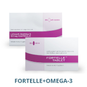 Fortelle+Omega-3 female fertility supplement women above 35 pcos pregnant conceive infertility egg quality oocyte
