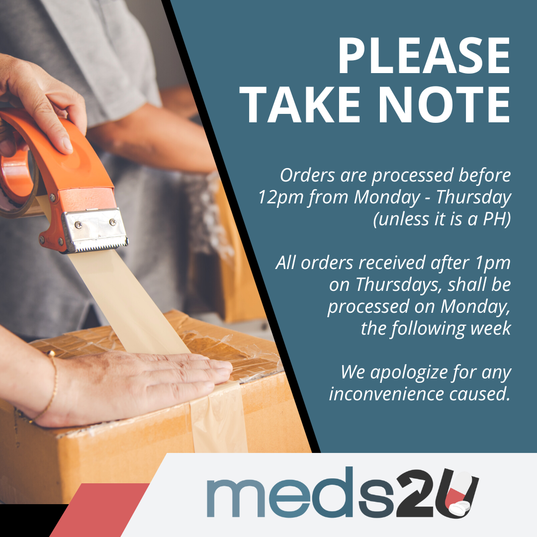 MEDS2U Order Process Notice