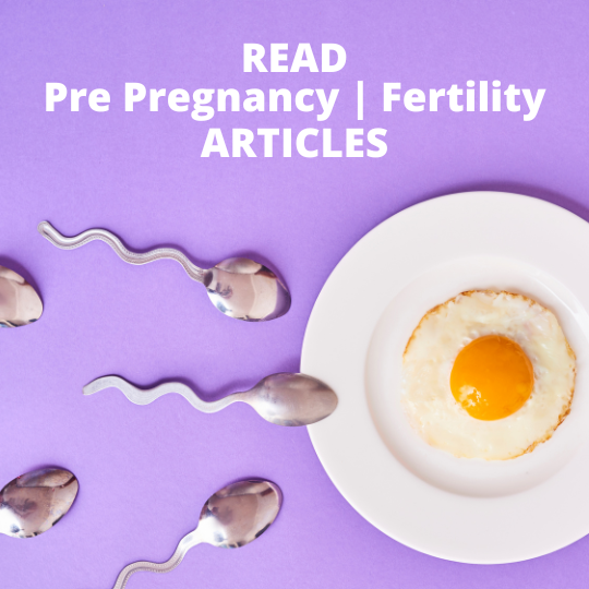 Pre Pregnancy and Fertility Articles