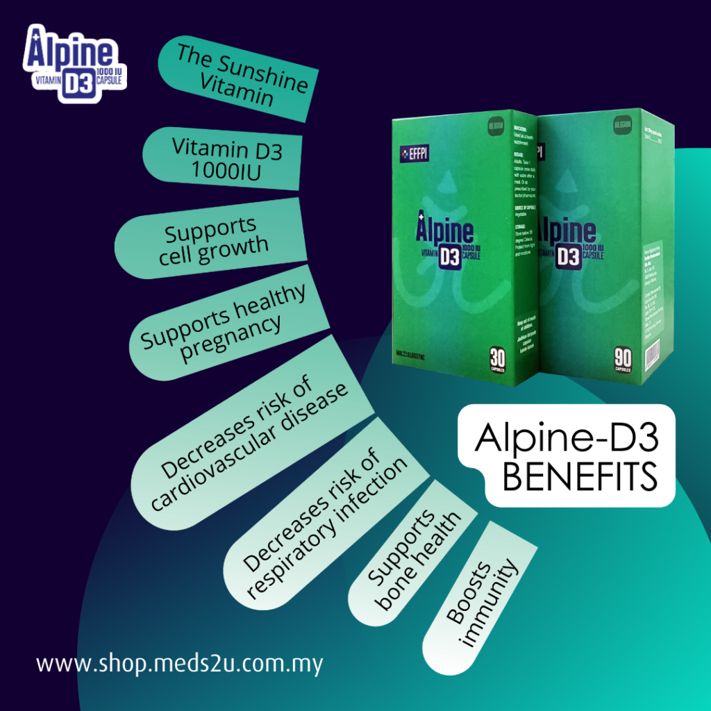 Alpine D3 Vitamin D Benefits